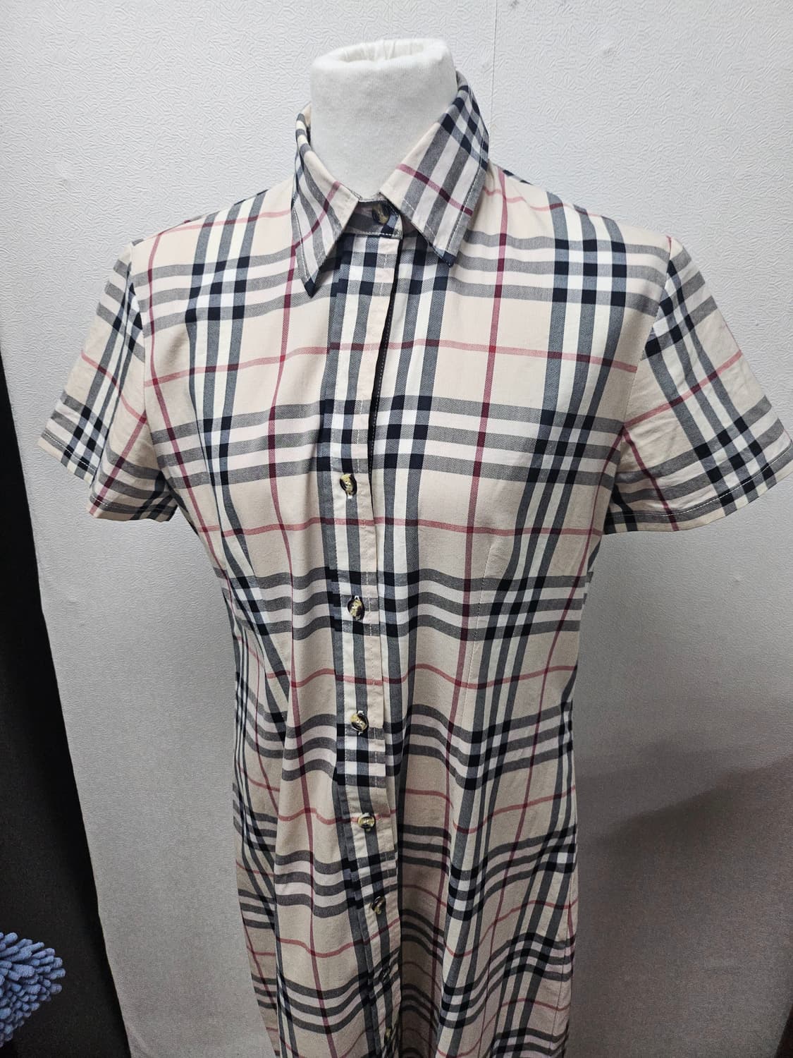 버버리 노바 체크 반팔원피스  usa  8 상품이미지2