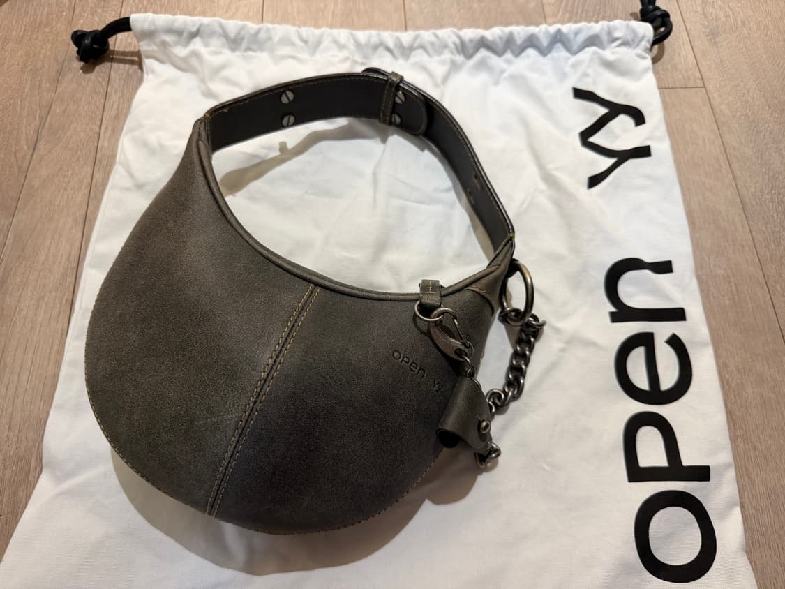 Open Yy Leather Moto Hobo Mini Bag 상품이미지2