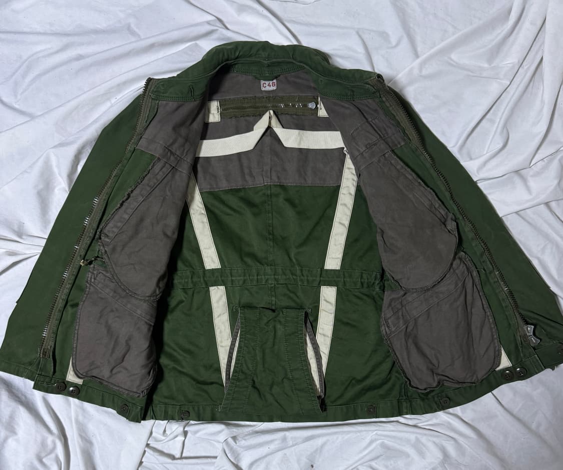 70s 스웨덴 군 m69 탱커 자켓 마르지엘라 칸예웨스트 히스테릭글래머 상품이미지4