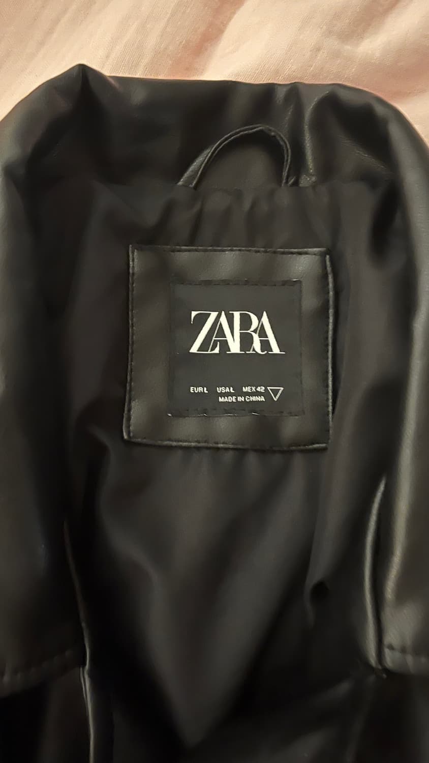 자라 가죽자켓 L 상품이미지2