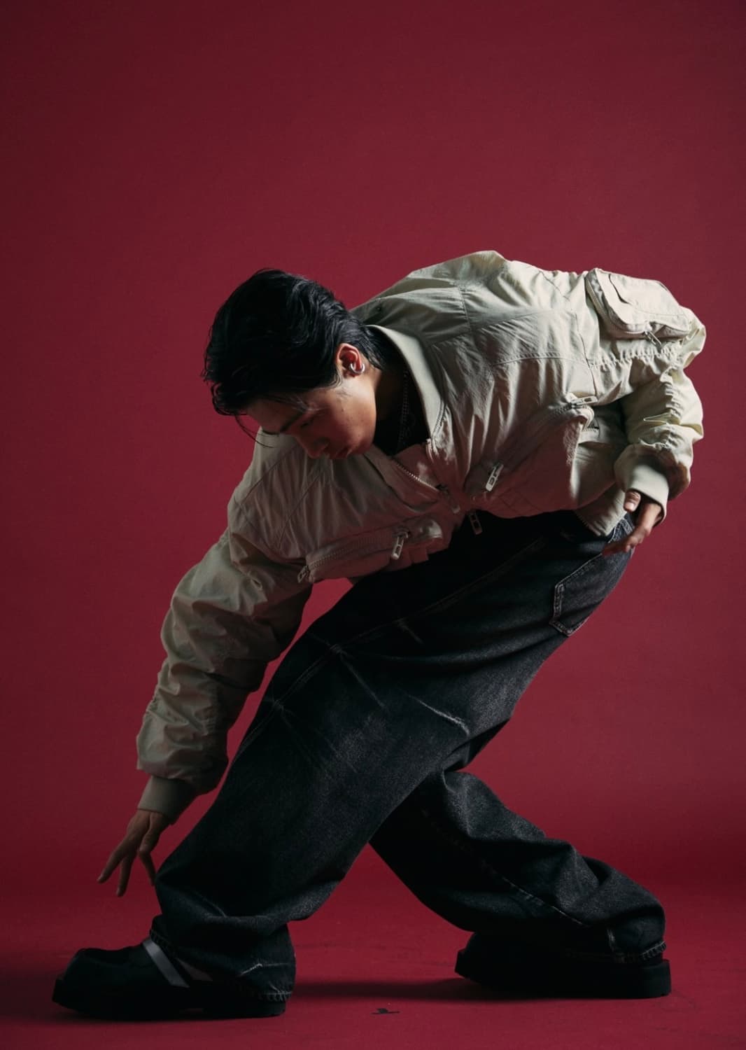 UTILITY HUGE POCKET MA-1 BEIGE 상품이미지3