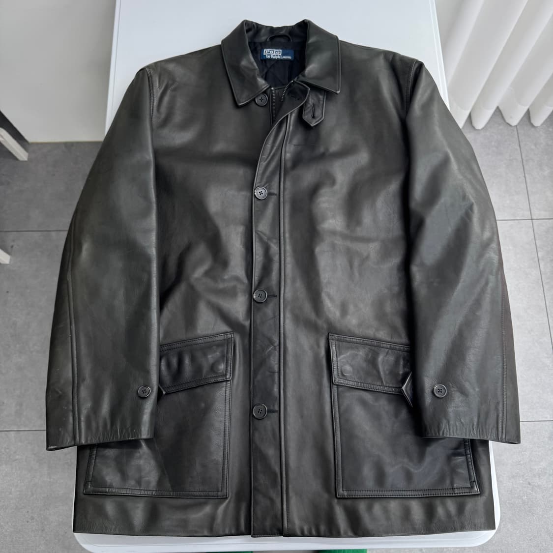 폴로 레더 코트  상품이미지2