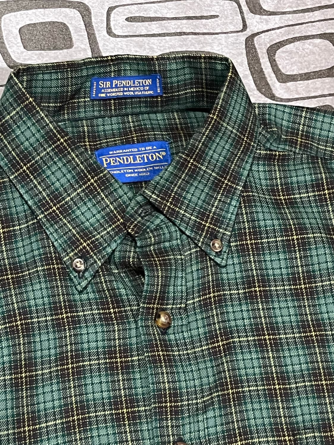 펜들턴 울100% 포켓셔츠 L(XL) 상품이미지2
