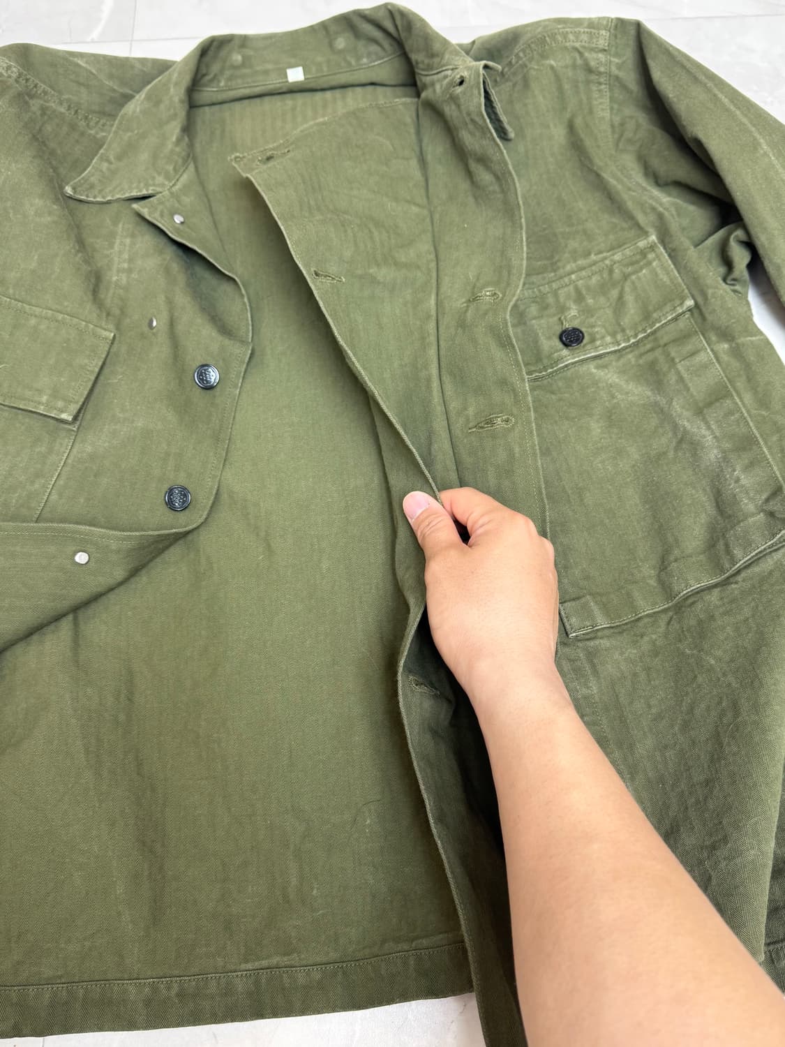 버즈릭슨 m43 hbt 헤링본 자켓 40 ( xl ) 상품이미지9