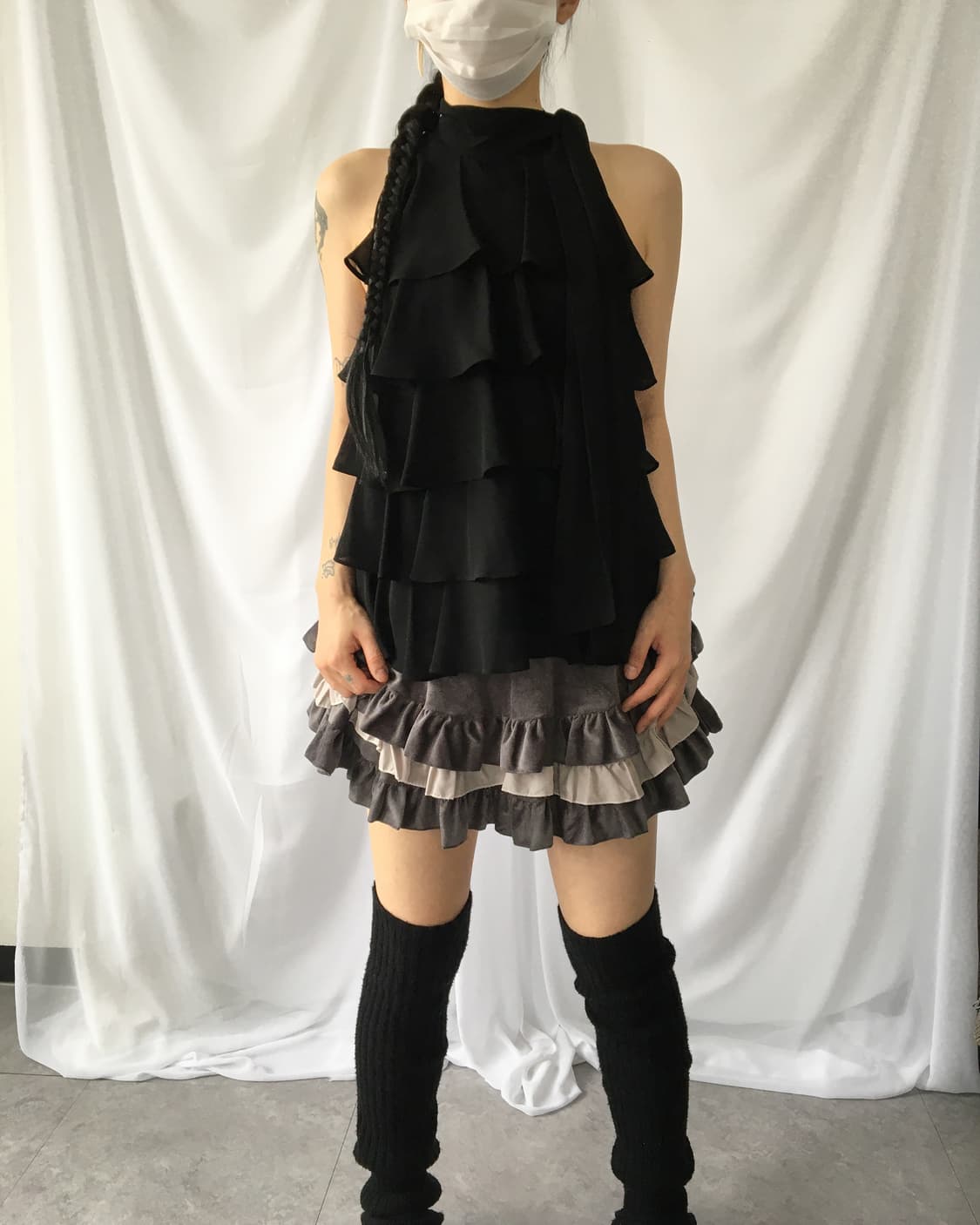 Layer velvet short 상품이미지4