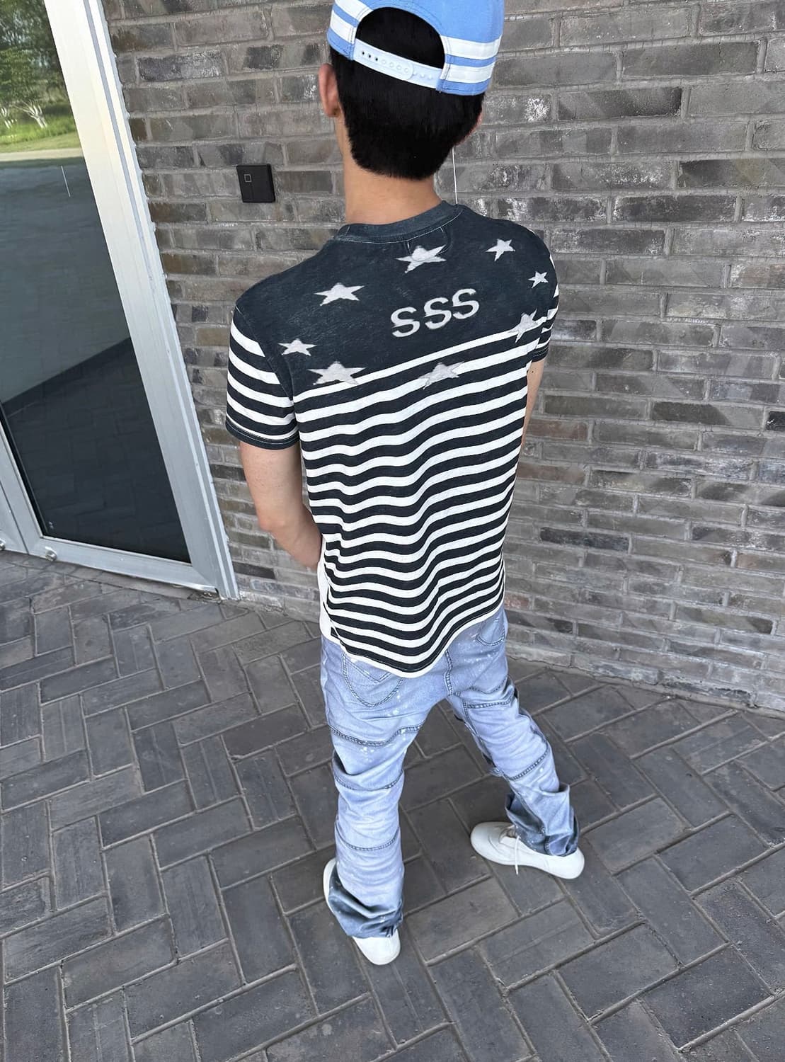 SSS Star Stripe Slim T-Shirt 상품이미지3
