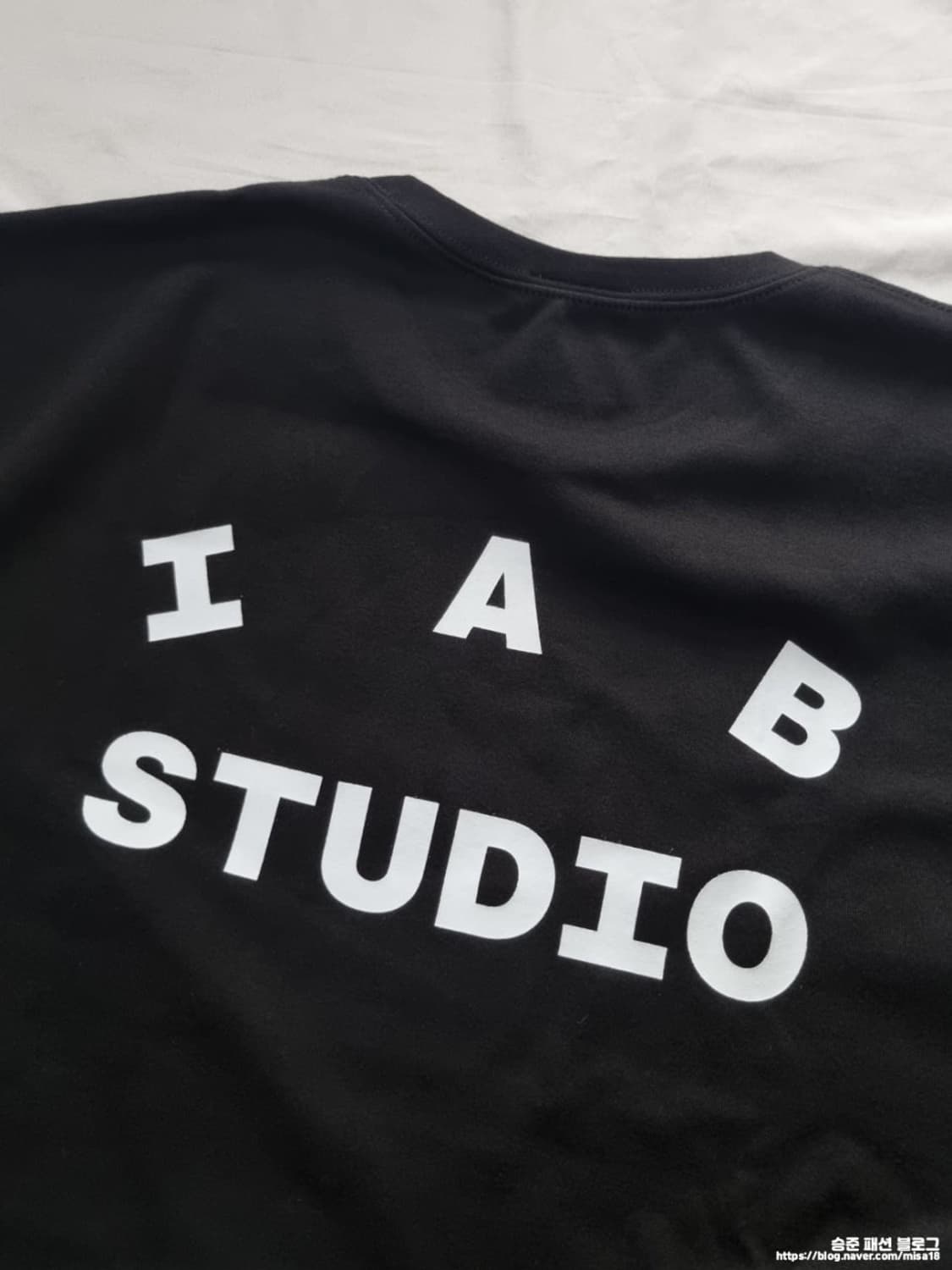 (새상품 L) 아이앱 스튜디오 롱슬리브 블랙 상품이미지8