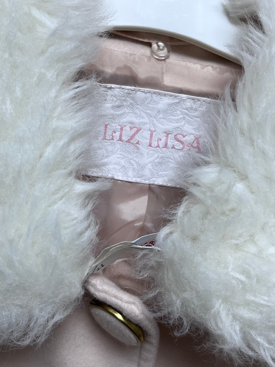 리즈리사 히메갸루 리본 퍼 코트 상품이미지3