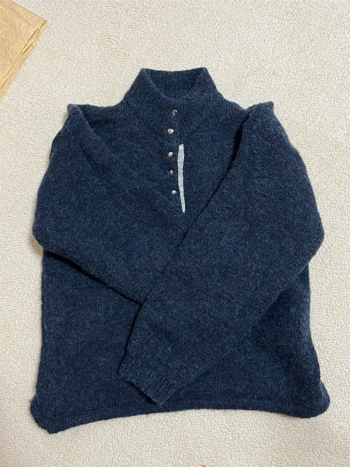 하이넥 니트 스웨터 상품이미지1