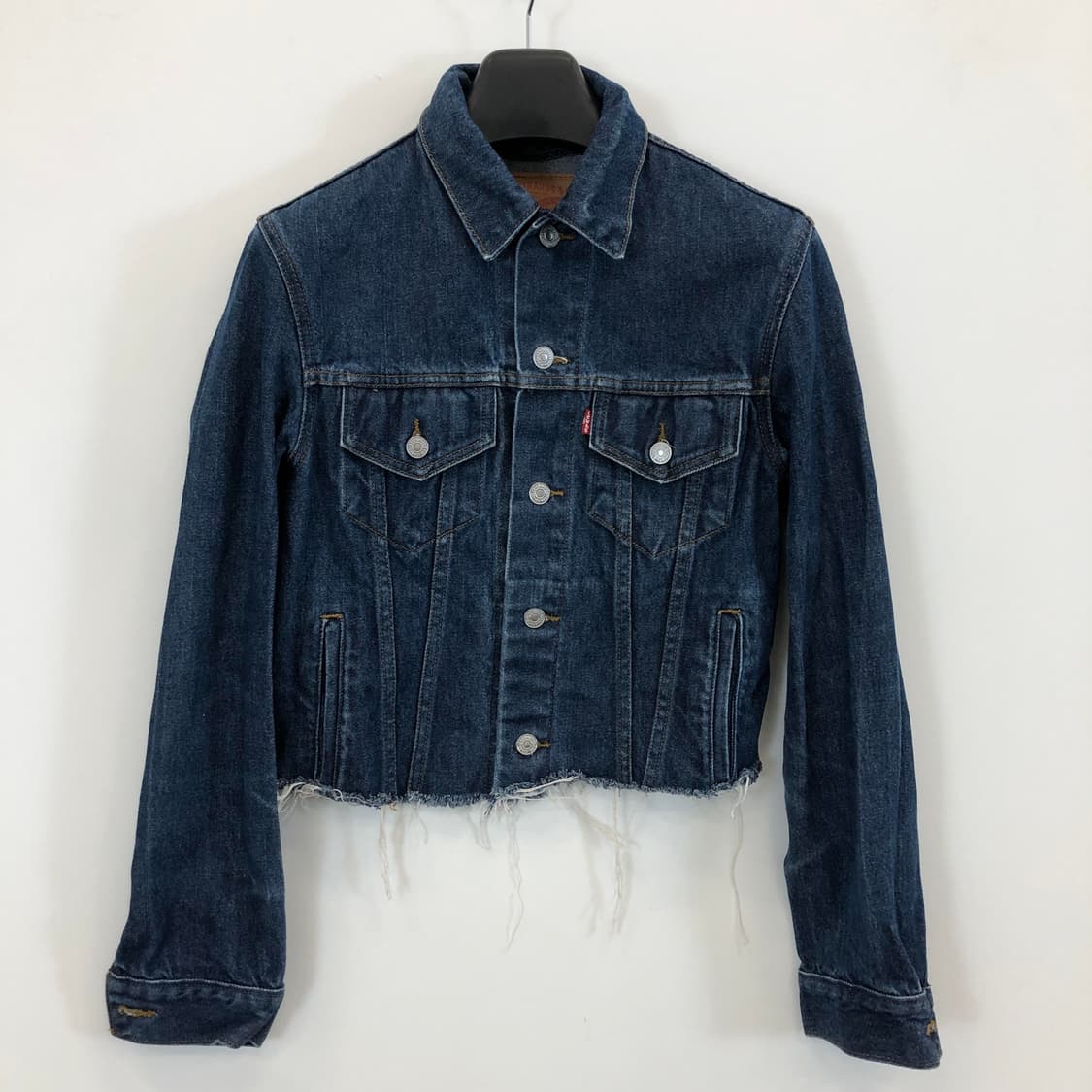 리바이스 오리지널 컷팅 트러커자켓 S 상품이미지1