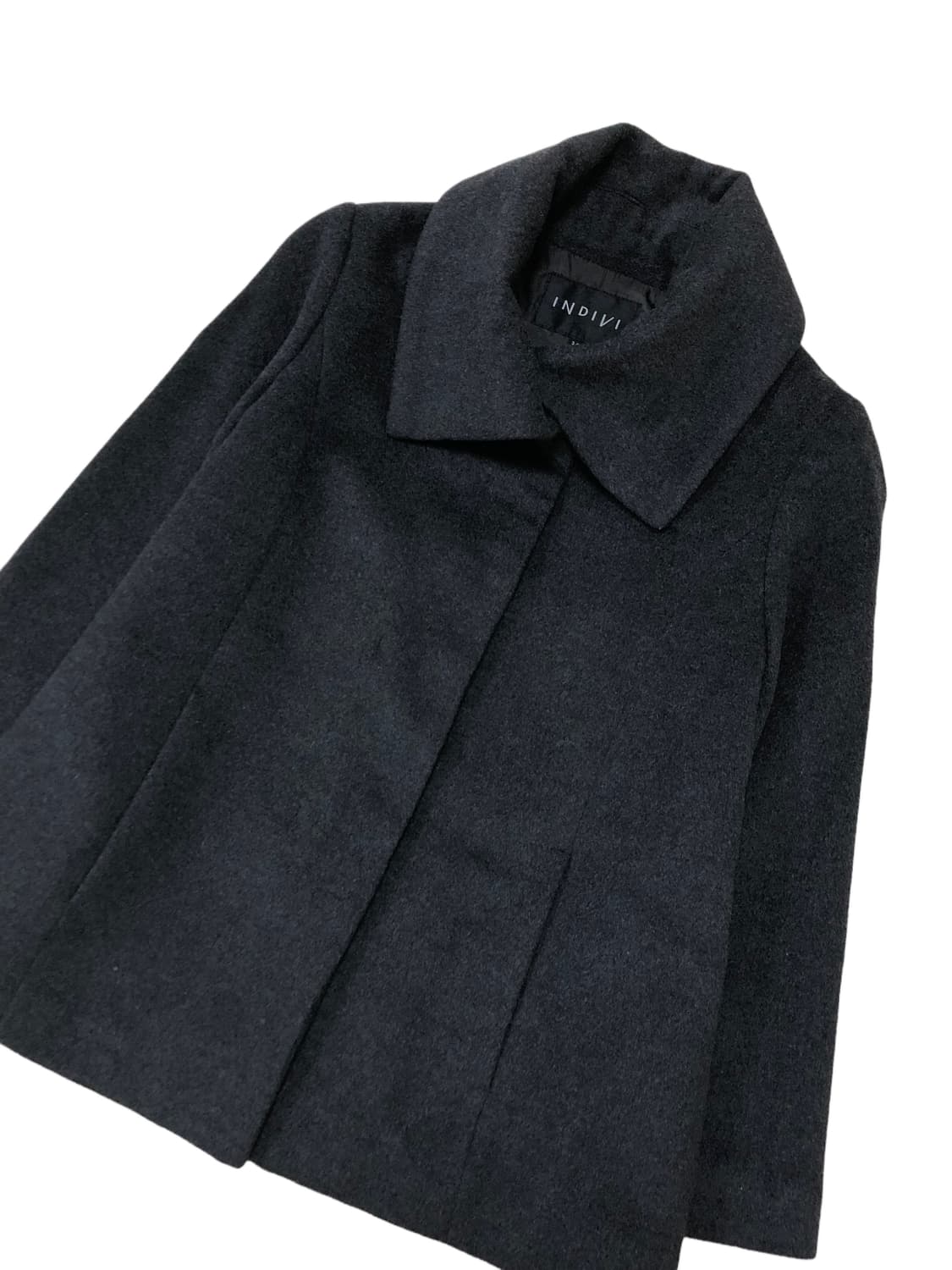 INDIVI 차콜 코트 상품이미지9