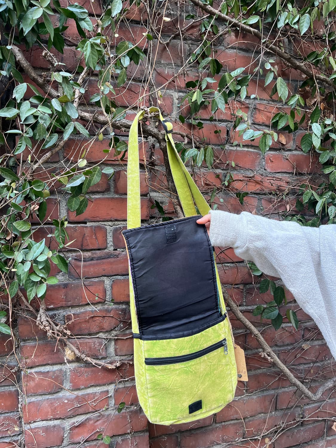 히피 에스닉 패치워크 크로스백 상품이미지6