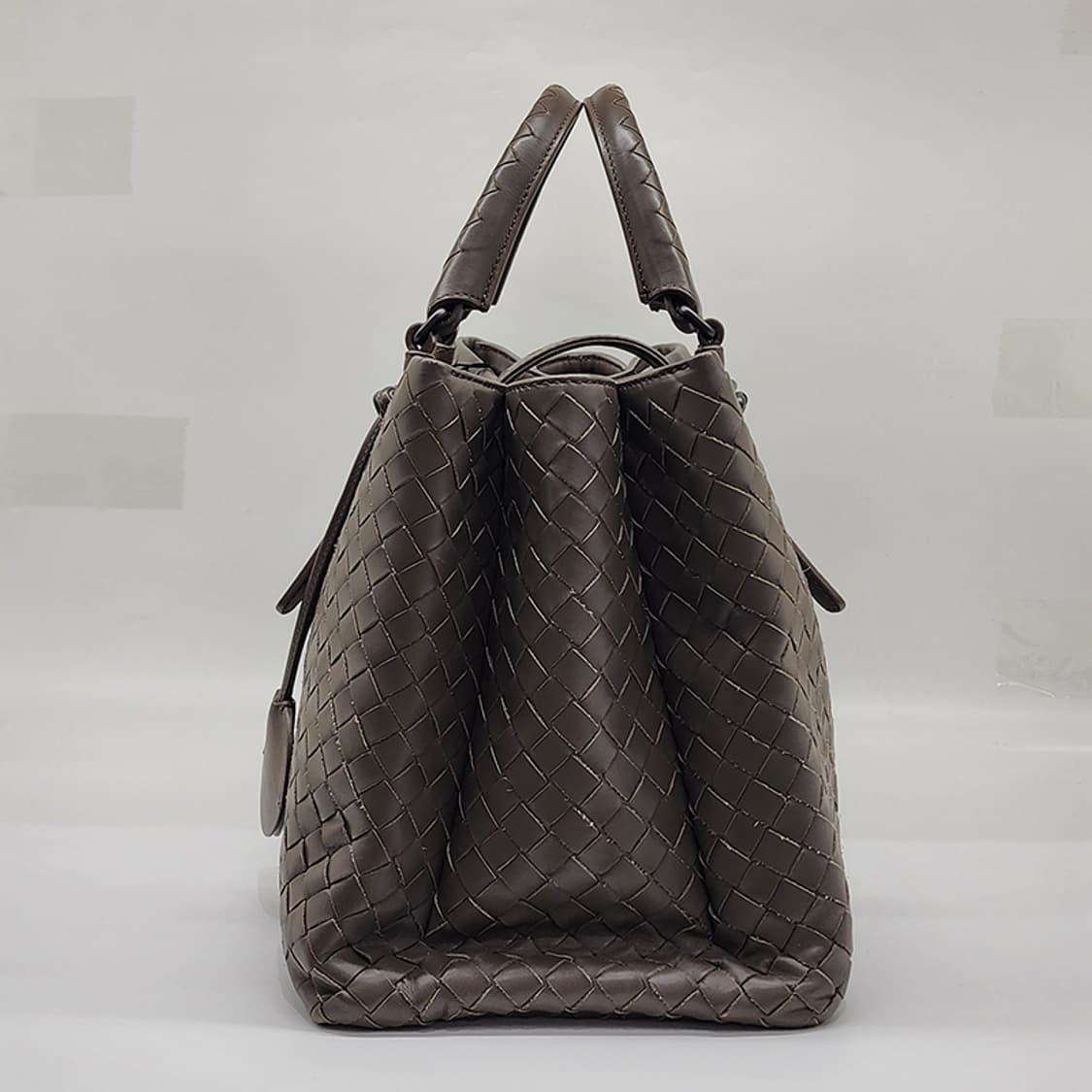 보테가베네타 인트레치아토 매쉬 로마백 그레이 상품이미지2