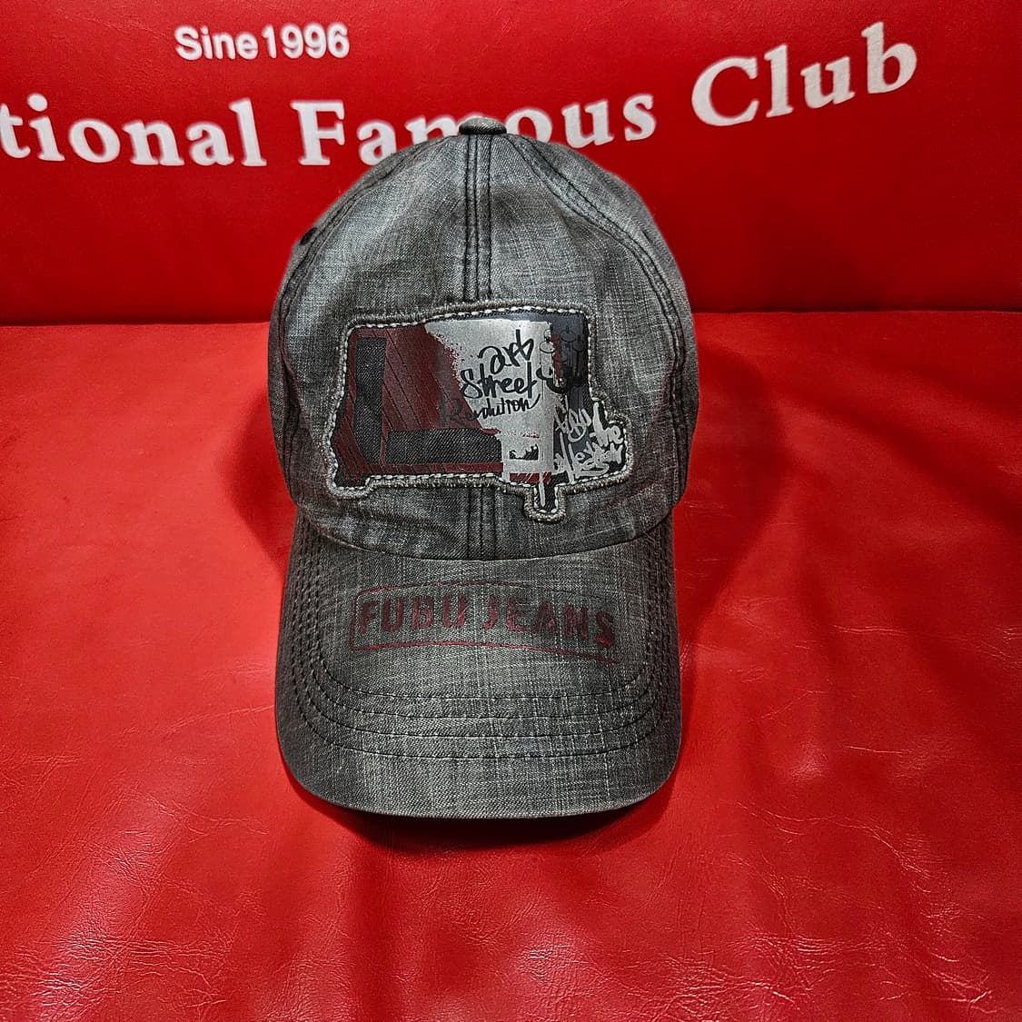 FUBU COLLECTION 08's y2k 빈티지 패치드 볼캡 상품이미지1