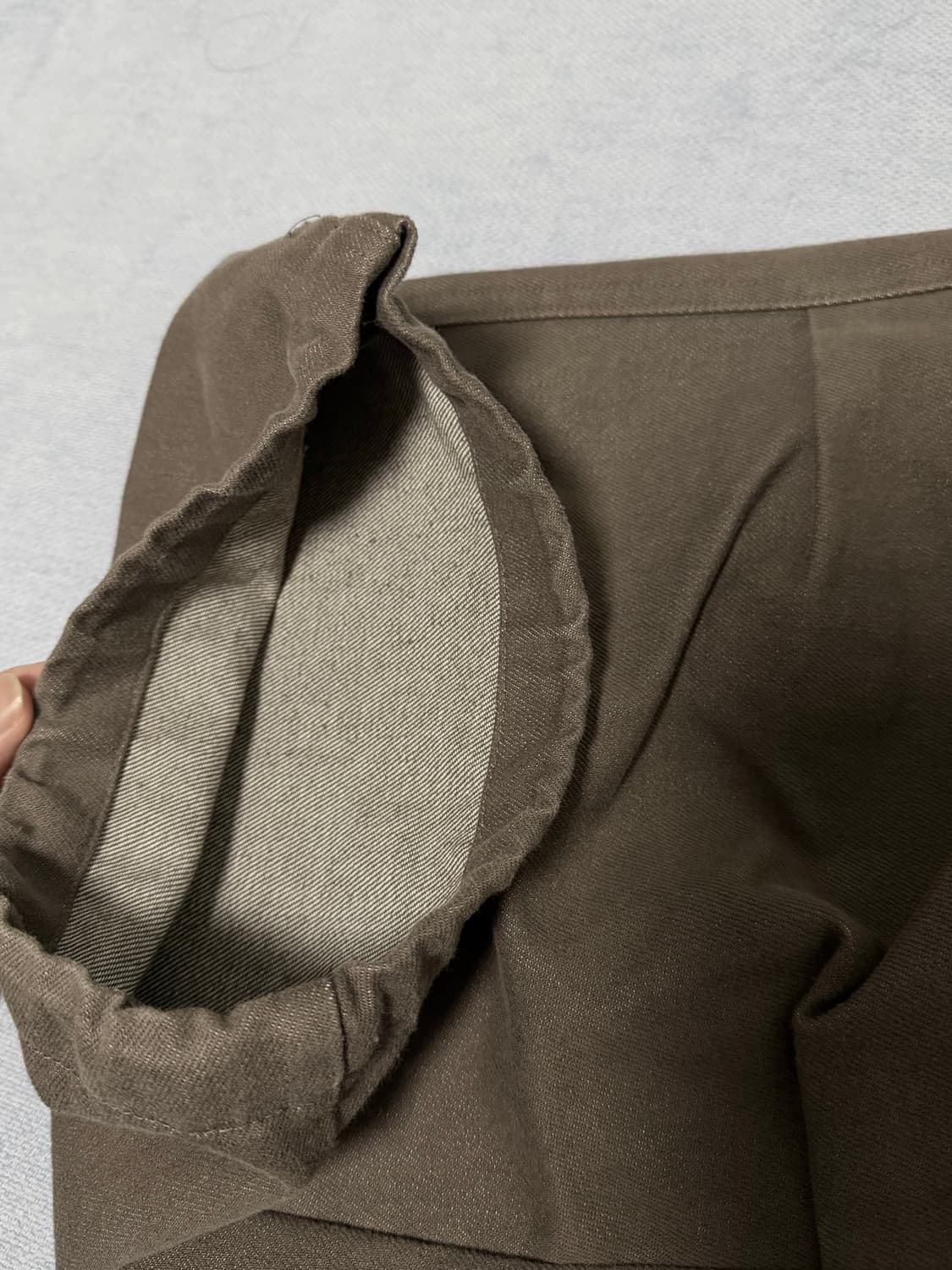 [2]해칭룸 스노우진 워시드 브라운 상품이미지5