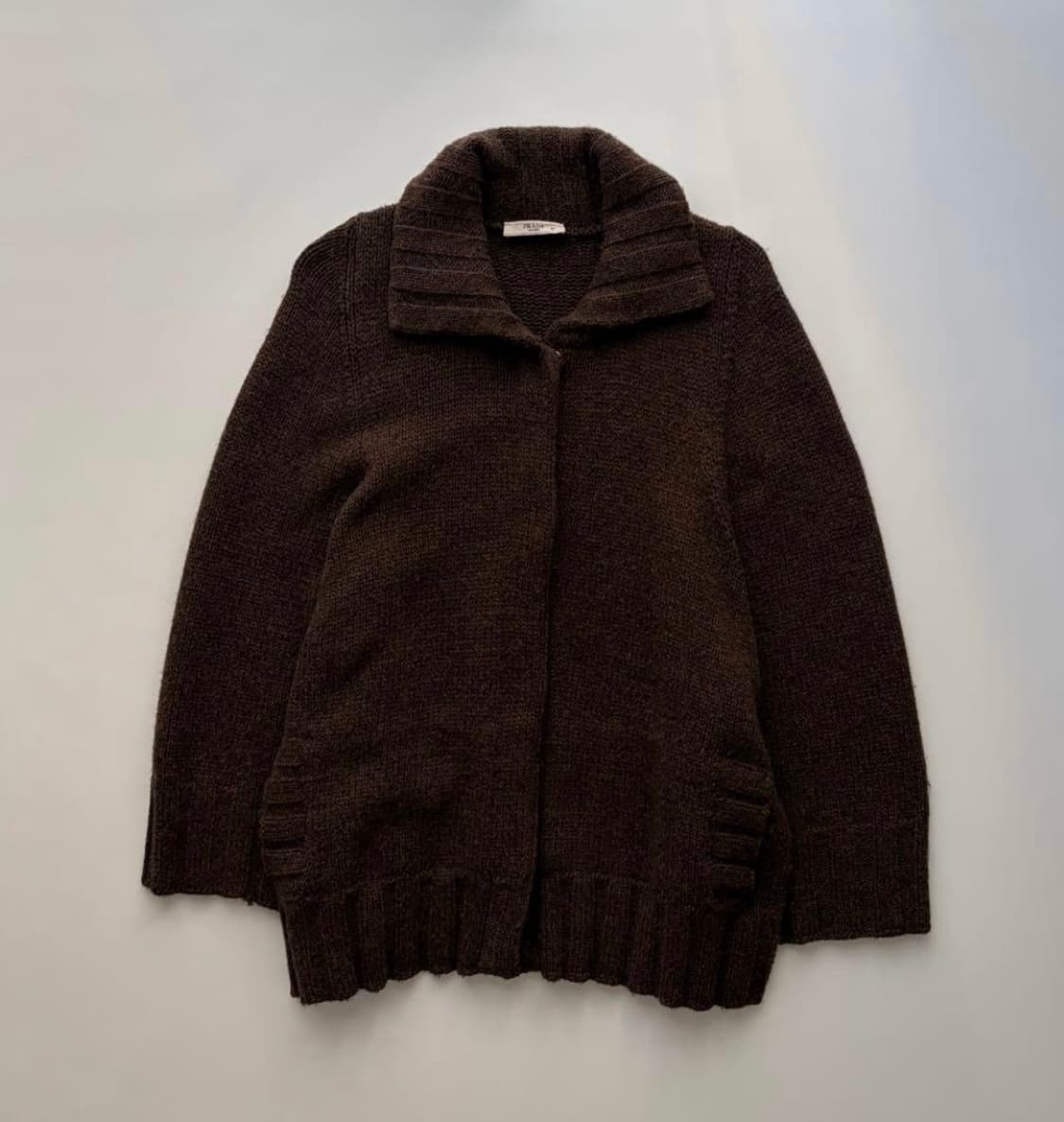 Prada camel knit jacket 상품이미지1