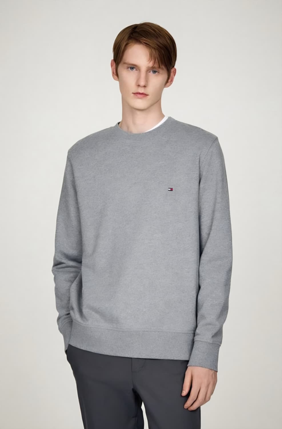 타미힐피거 솔리드 테리 스웻셔츠 맨투맨 새상품 상품이미지8