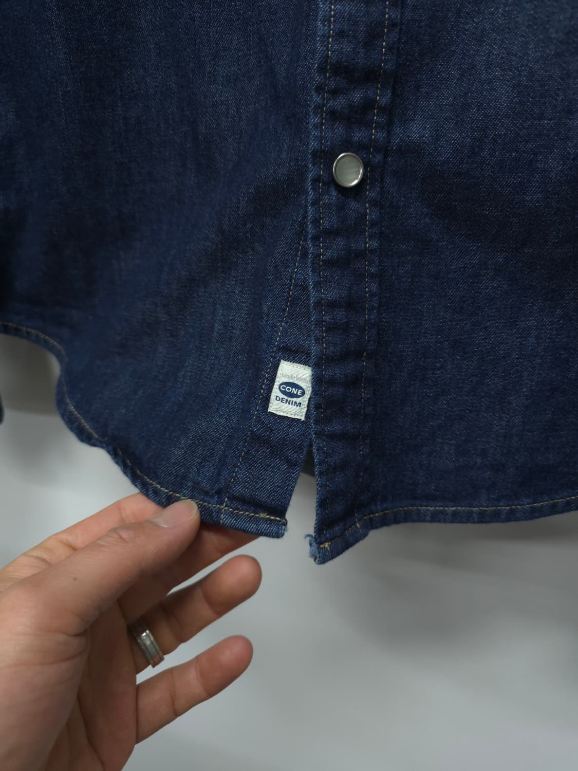 리바이스 웨스턴 데님셔츠 청남방 ( 여성S ) 상품이미지6