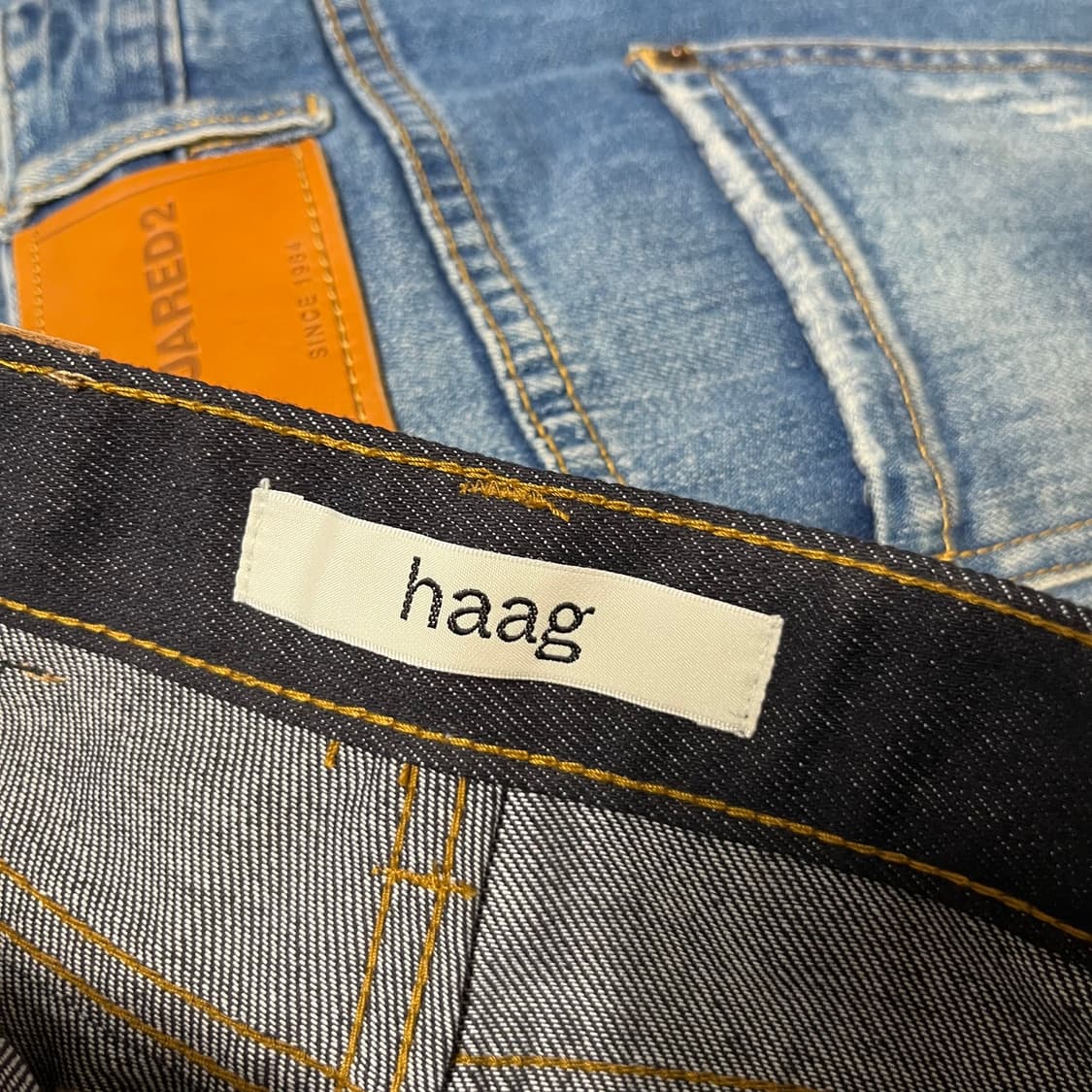 Haag 헤이그 데님 스커트 s 상품이미지3