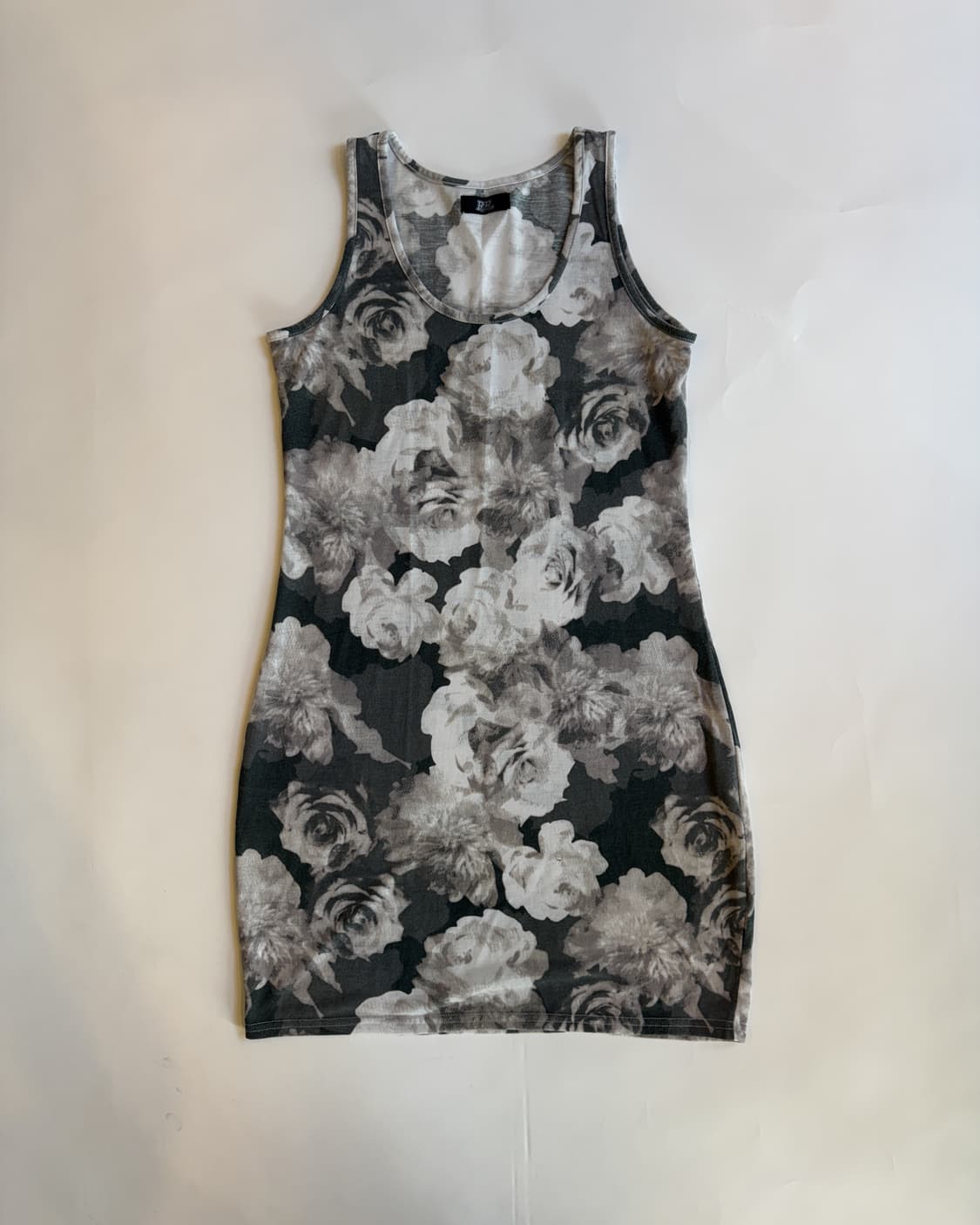 Floral Print Sleeveless Mini Top 상품이미지1