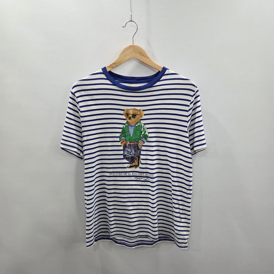 폴로랄프로렌 보이즈 폴로베어 스트라이프 반팔티 XL/18/20 상품이미지1