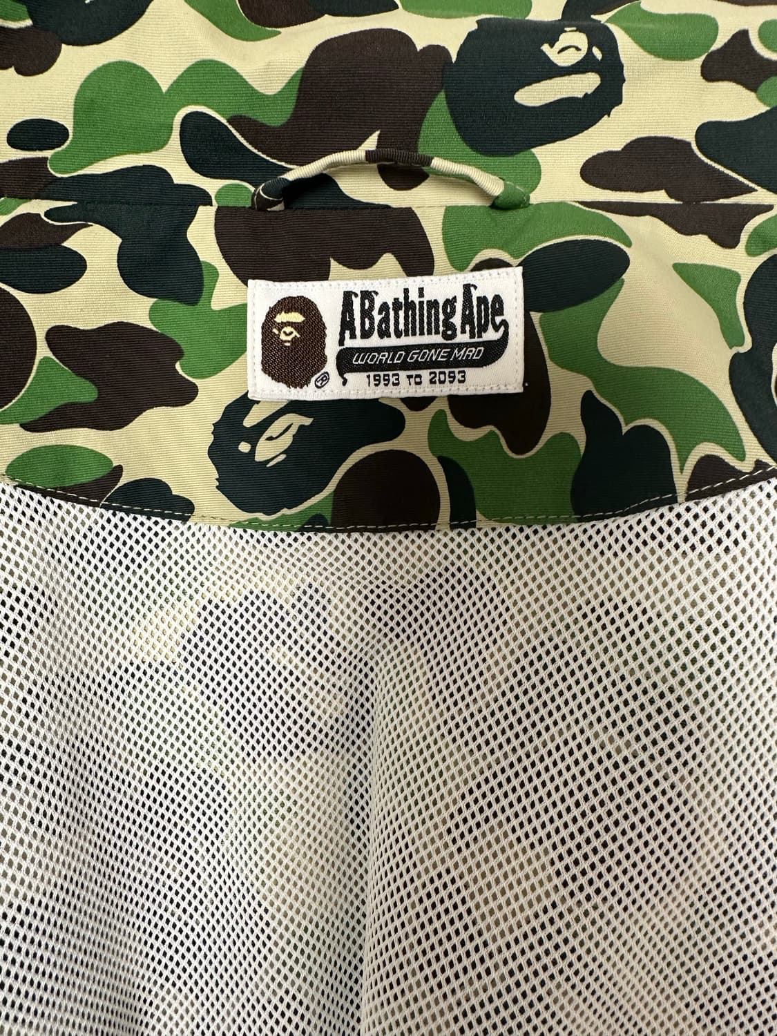 BAPE 베이프 카모 트랙 자켓 그린 상품이미지5