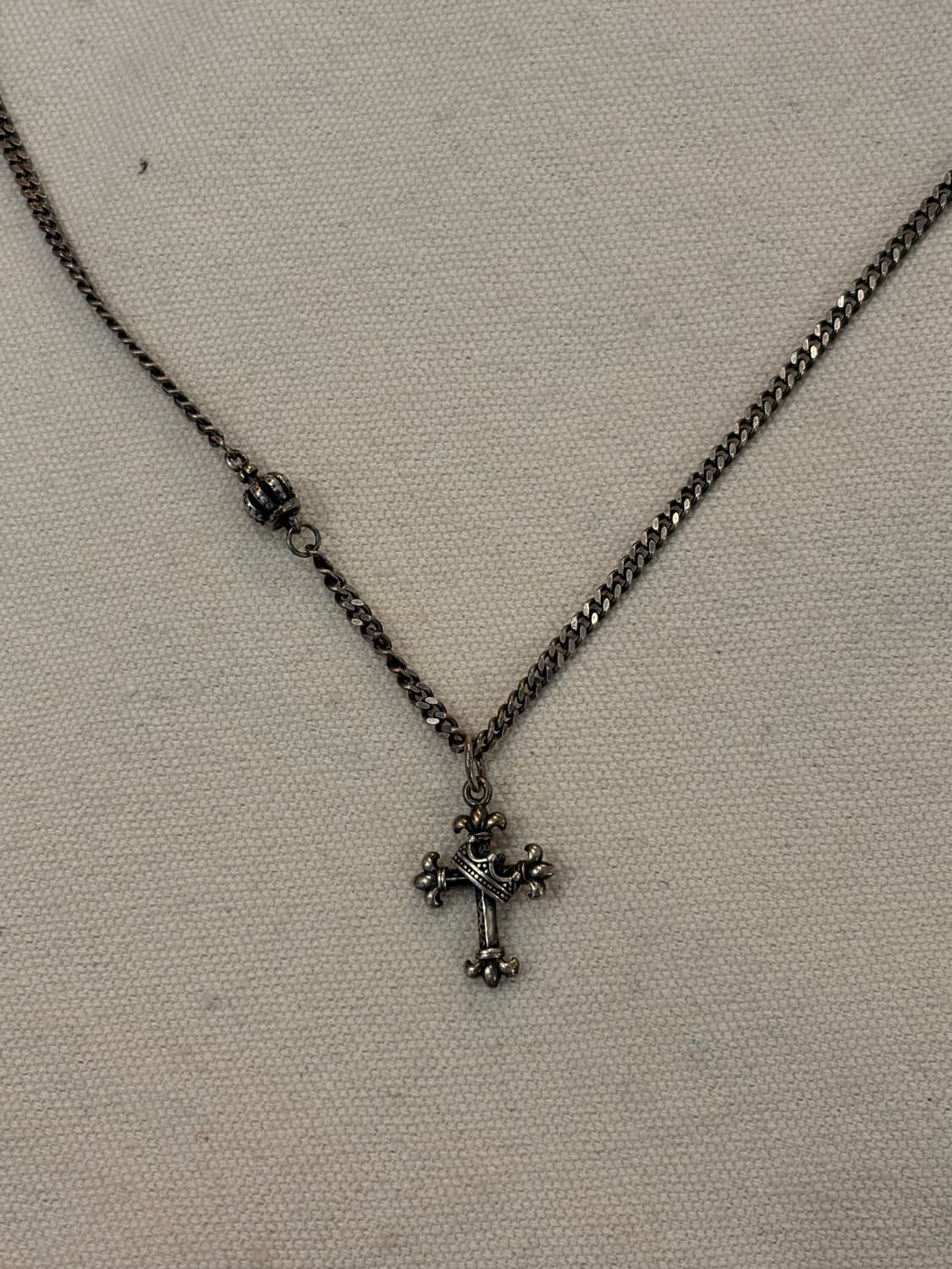 고딕 크라운 크로스 실버925 목걸이 상품이미지7