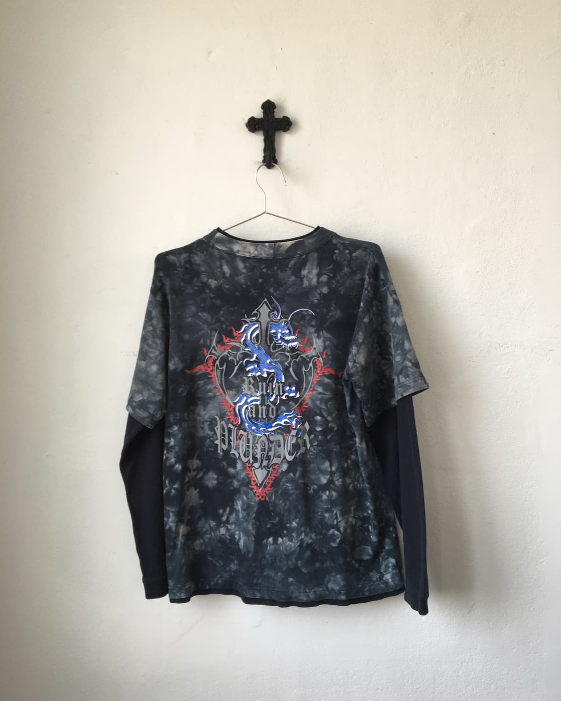 Dyed layered sleeve 상품이미지2