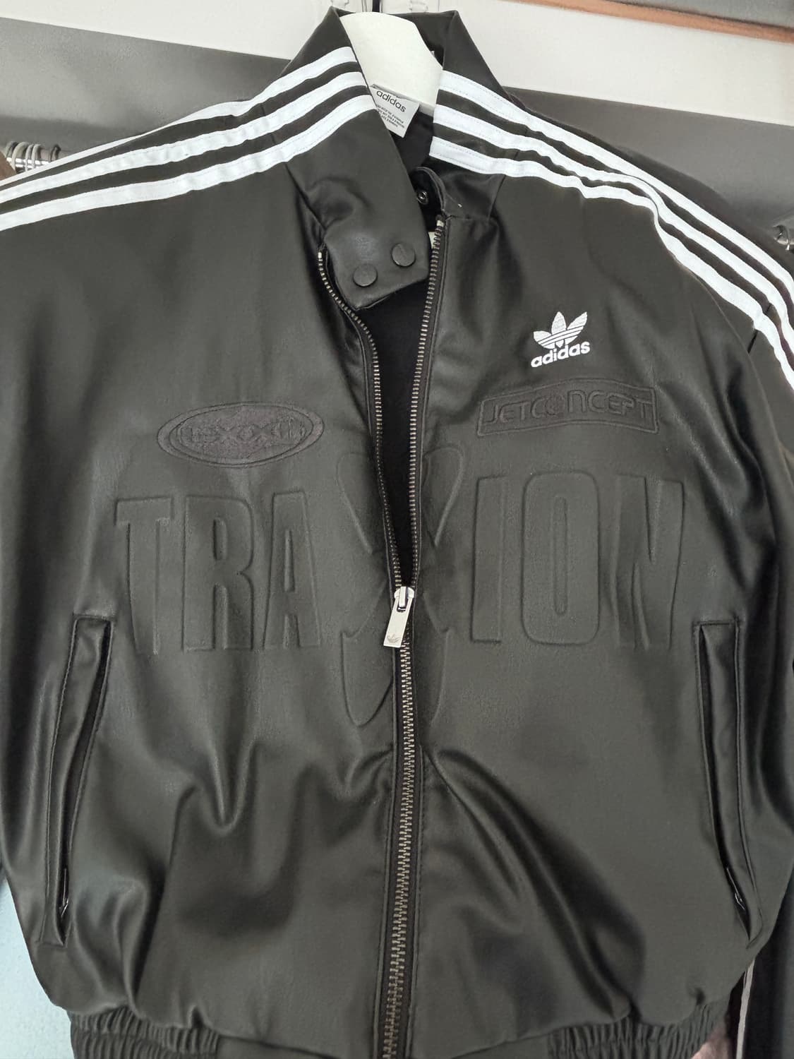 아디다스 레더 자켓  상품이미지3