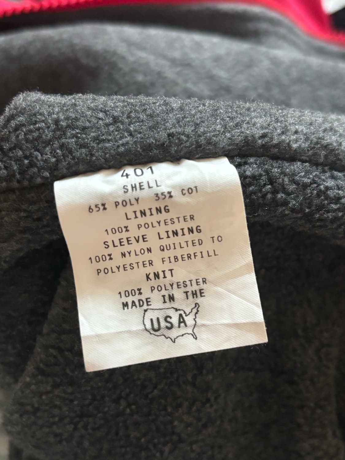 Made in usa 빈티지 sportmaster 웜업 자켓 상품이미지4