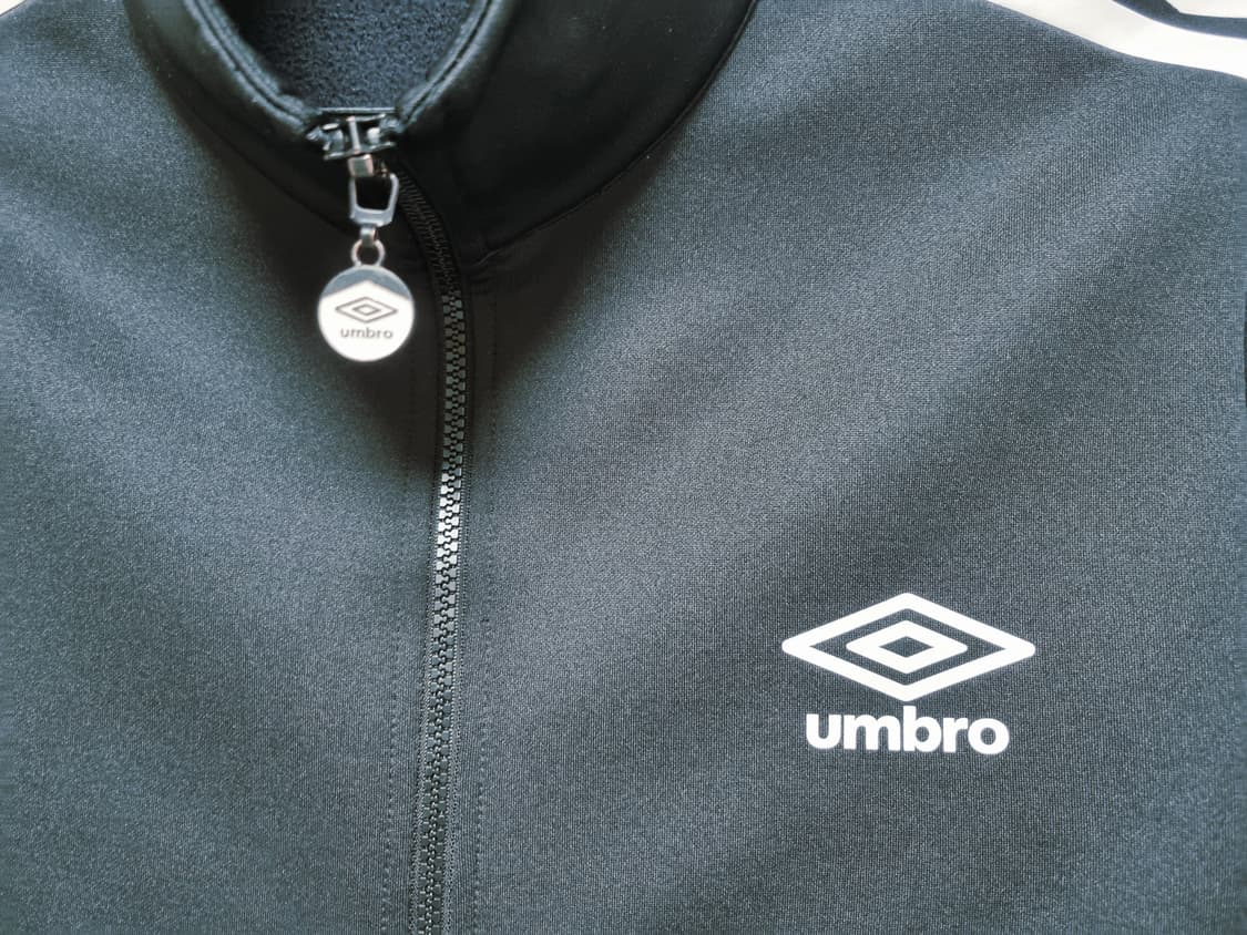 남성M 엄브로 빅 레터링 기모 트랙탑 져지 집업 저지 트레이닝복 축구복 상품이미지3