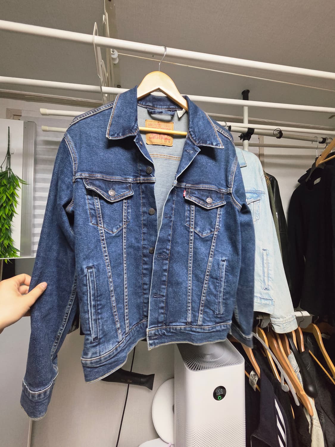 리바이스 데님 청자켓 M(100) 상품이미지1