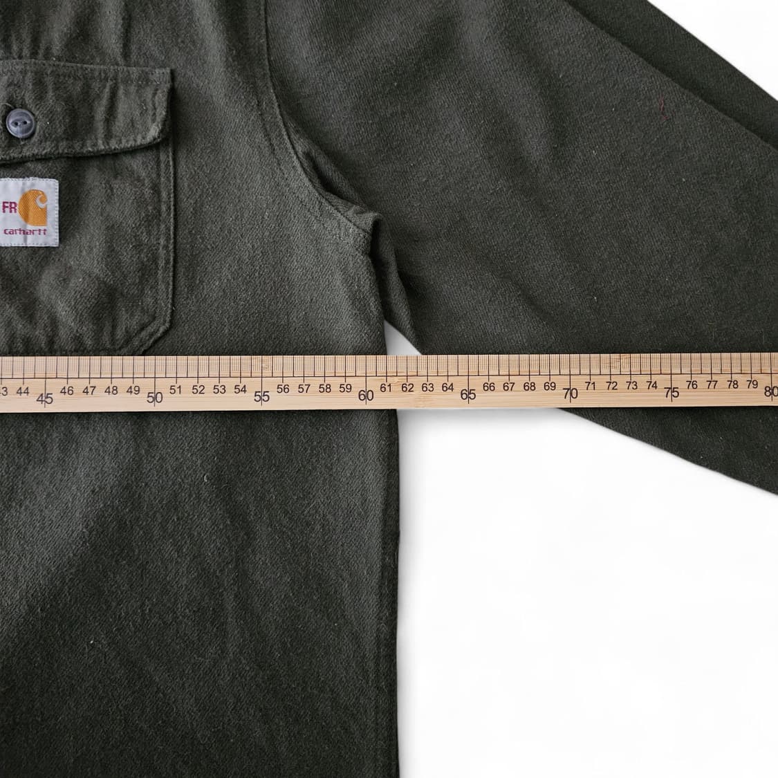 FR칼하트 기모 세미오버핏 긴팔셔츠 XL 상품이미지6