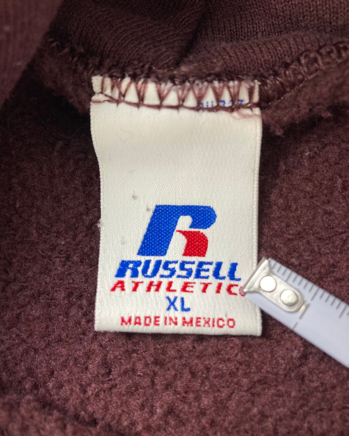 90s Russell Hoodie (deep plum) 상품이미지3