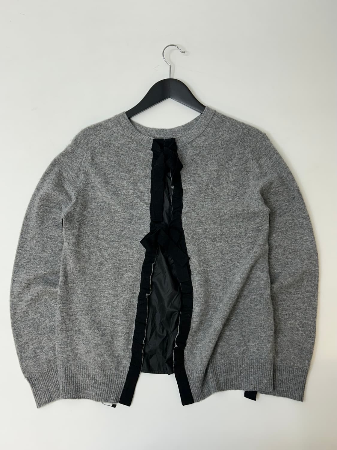 LANVIN on bleu 랑방 온 블루 그레이 리본 울 니트 상품이미지1