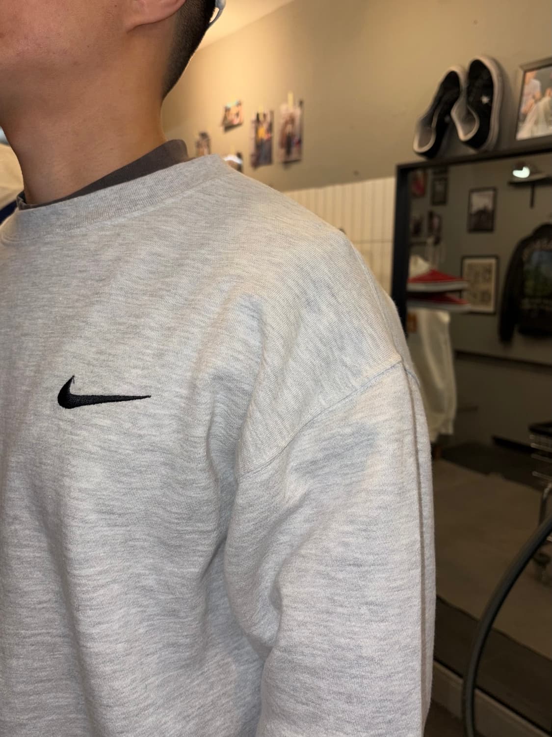 90’s Nike embroidery logo sweatshirts  상품이미지5