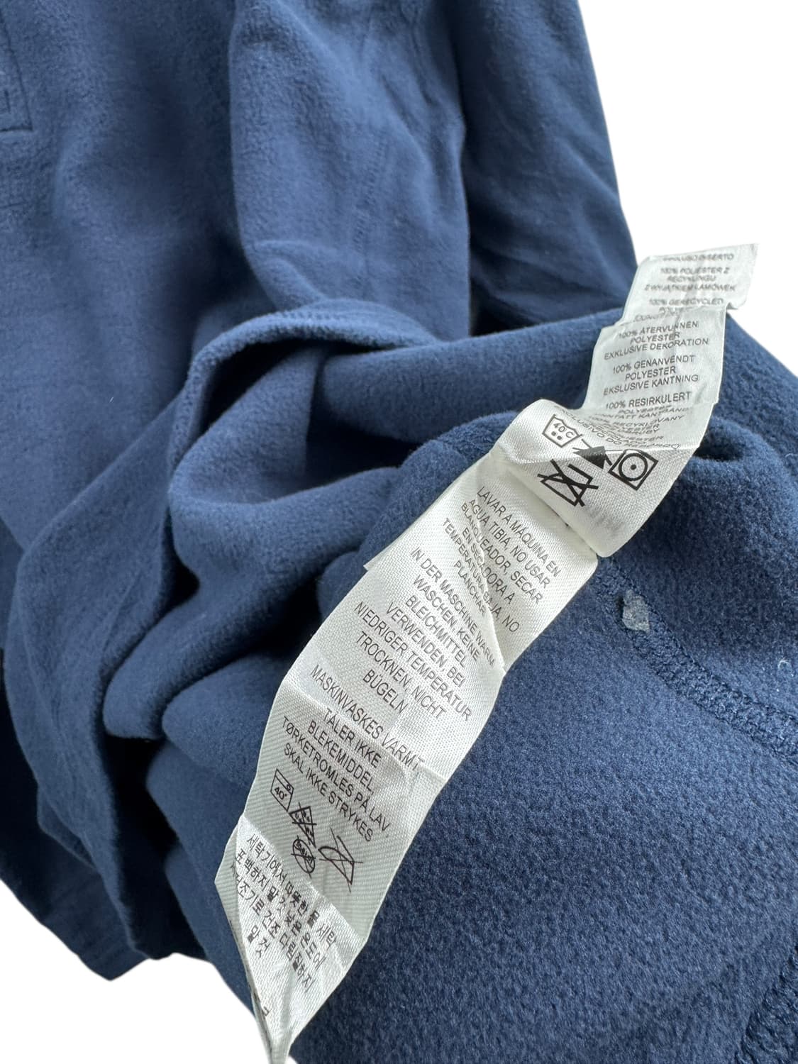 파타고니아 네이비 반집업 후리스1360 상품이미지5