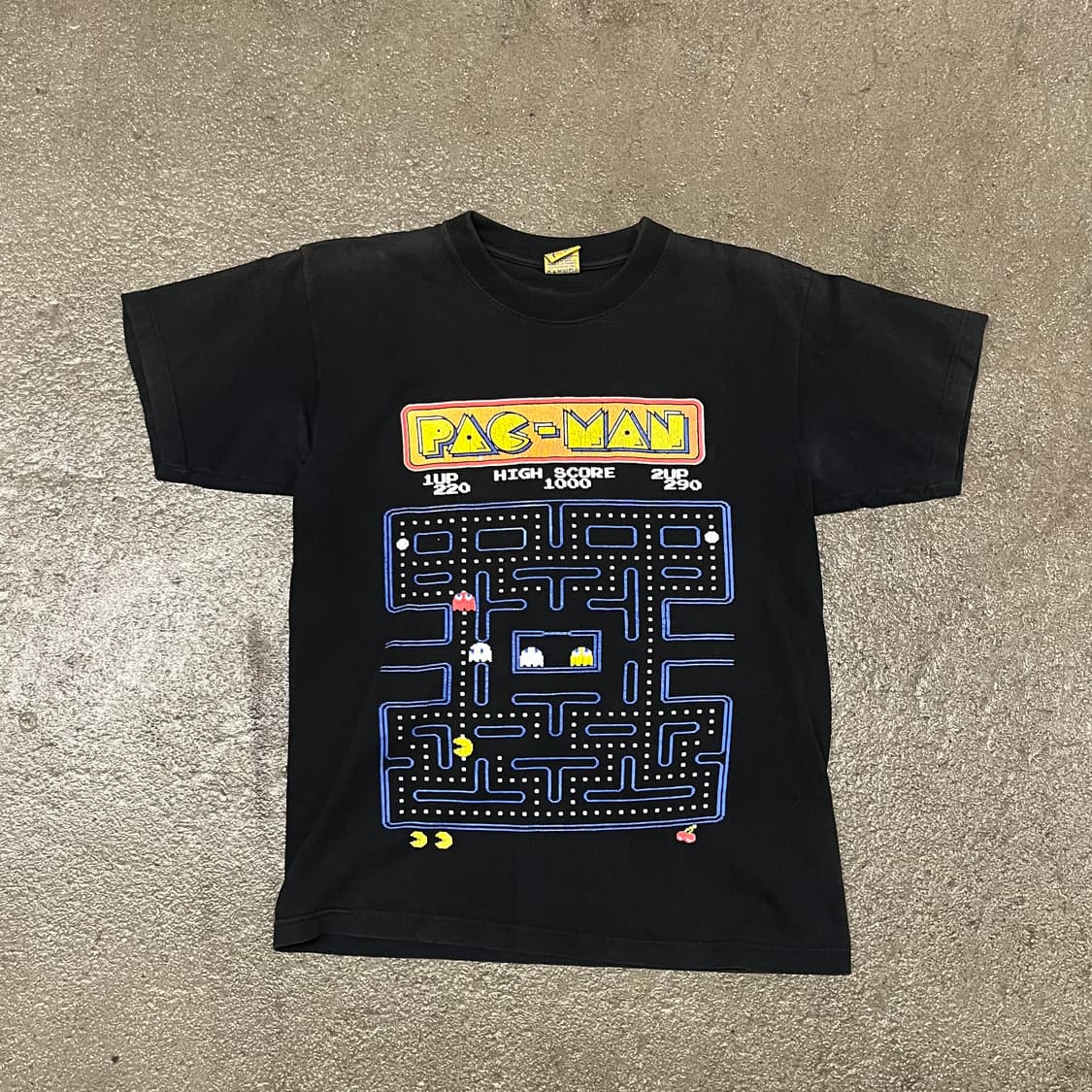빈티지 팩맨 프린팅 티셔츠 (100) 상품이미지3