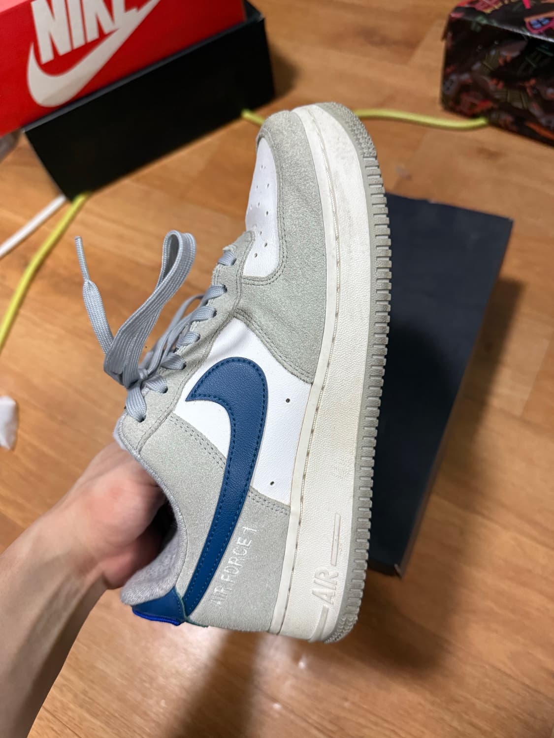 [245] 나이키 에어포스1 '07 LV8 라이트 스모크 그레이 상품이미지7