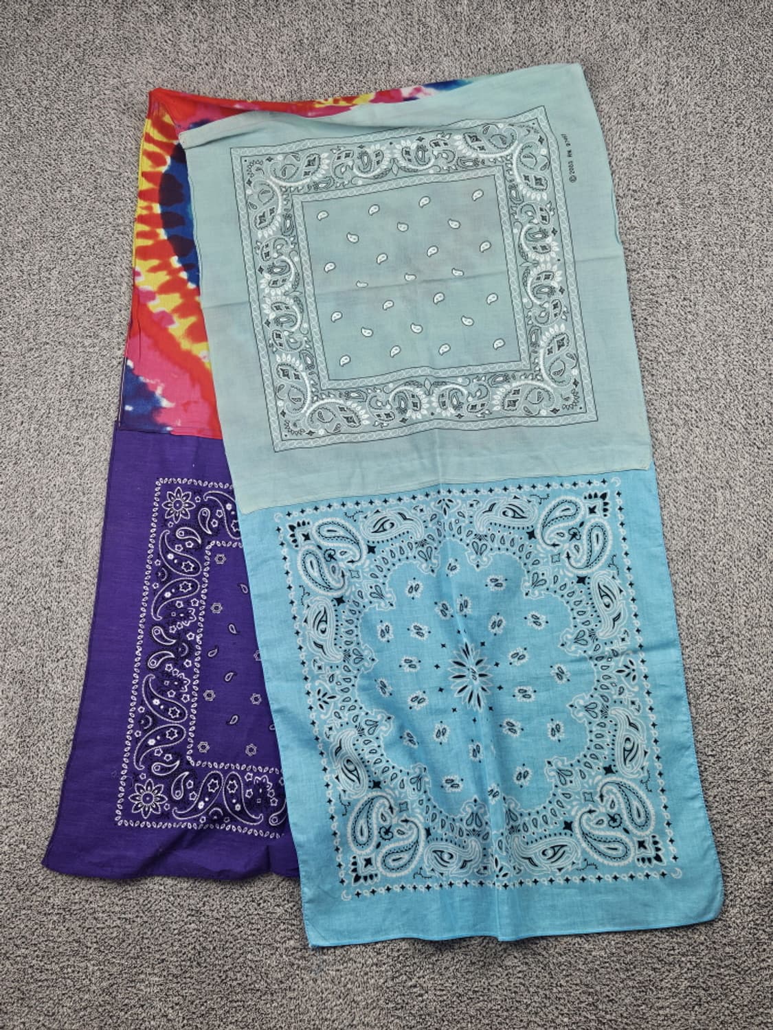 반다나 리워크 커스텀 스카프 머플러 / 10432 상품이미지3