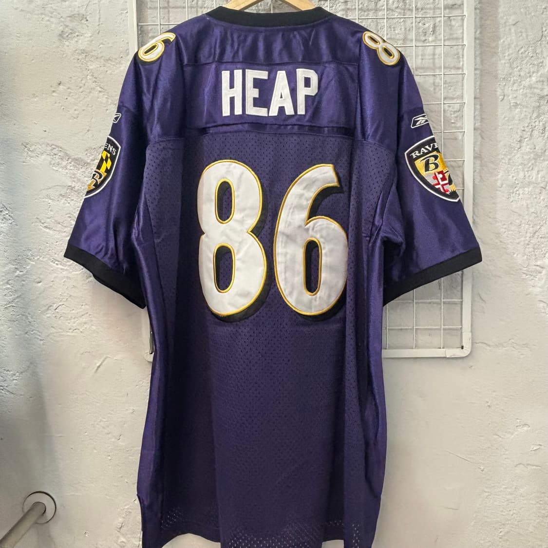 NFL X 리복 볼티모어 레이븐스 유니폼 져지 2XL  상품이미지2