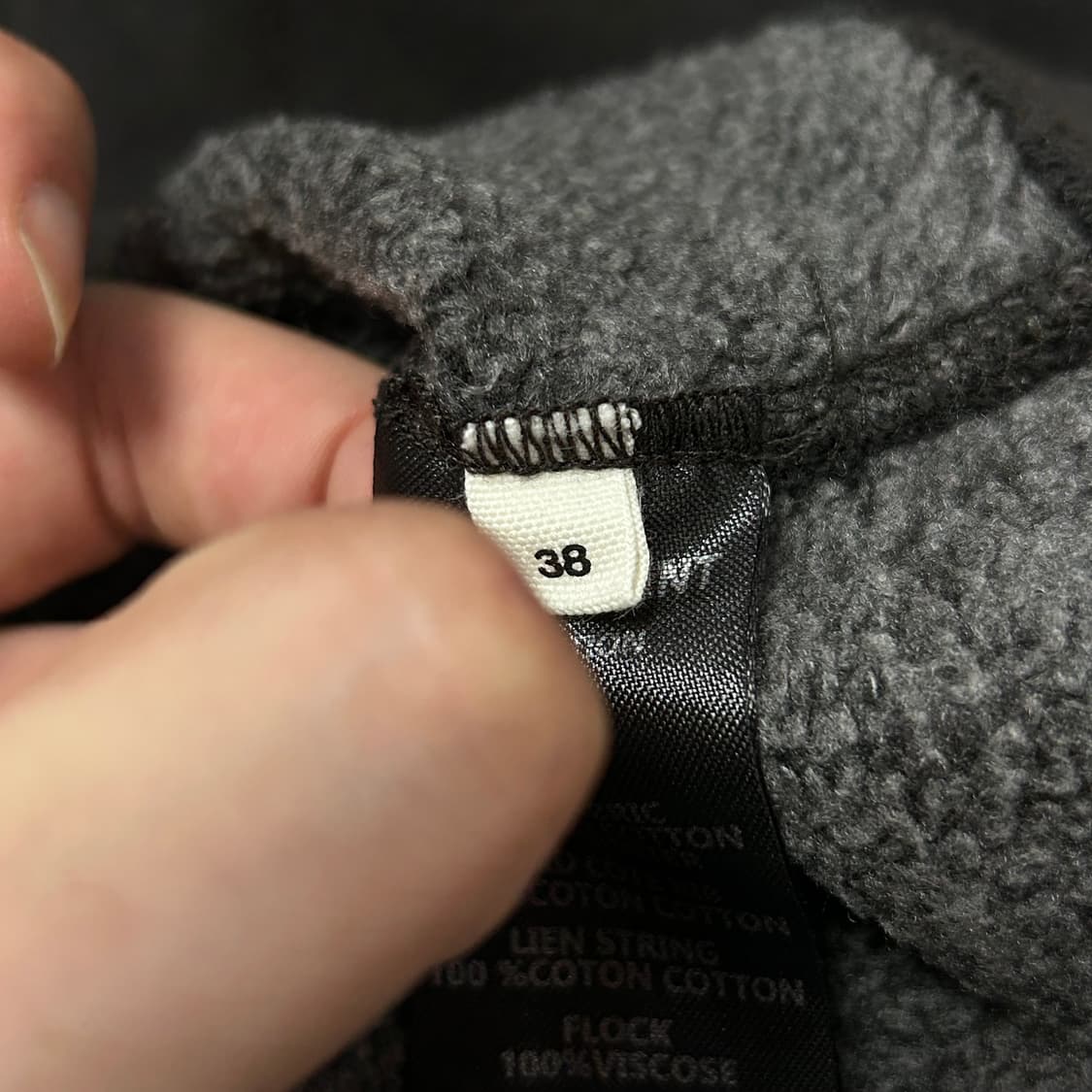 이자벨마랑 만셀 벨루어로고 후드(38) 상품이미지3