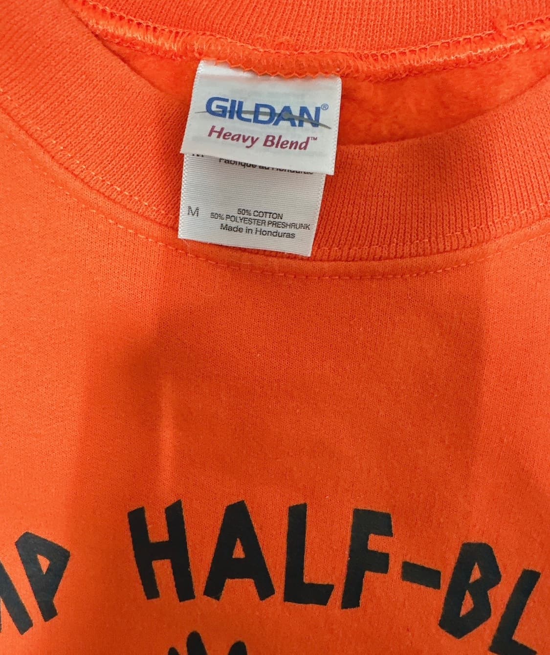 색감 예쁜 빈티지 오렌지 맨투맨 남여공용 상품이미지5