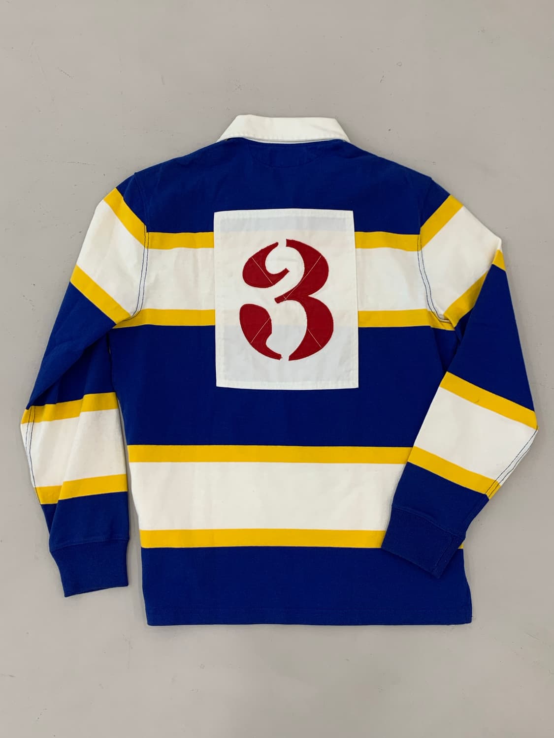 폴로 랄프로렌 스트라이프 럭비 카라티 M 상품이미지3