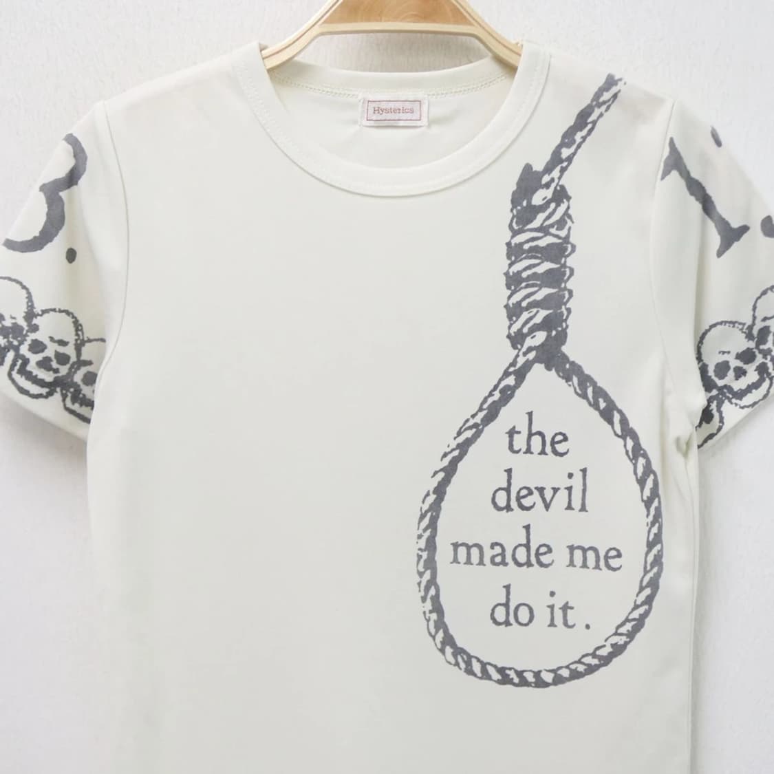 히스테릭글래머 스컬 포인트 반팔티셔츠 66791 상품이미지3