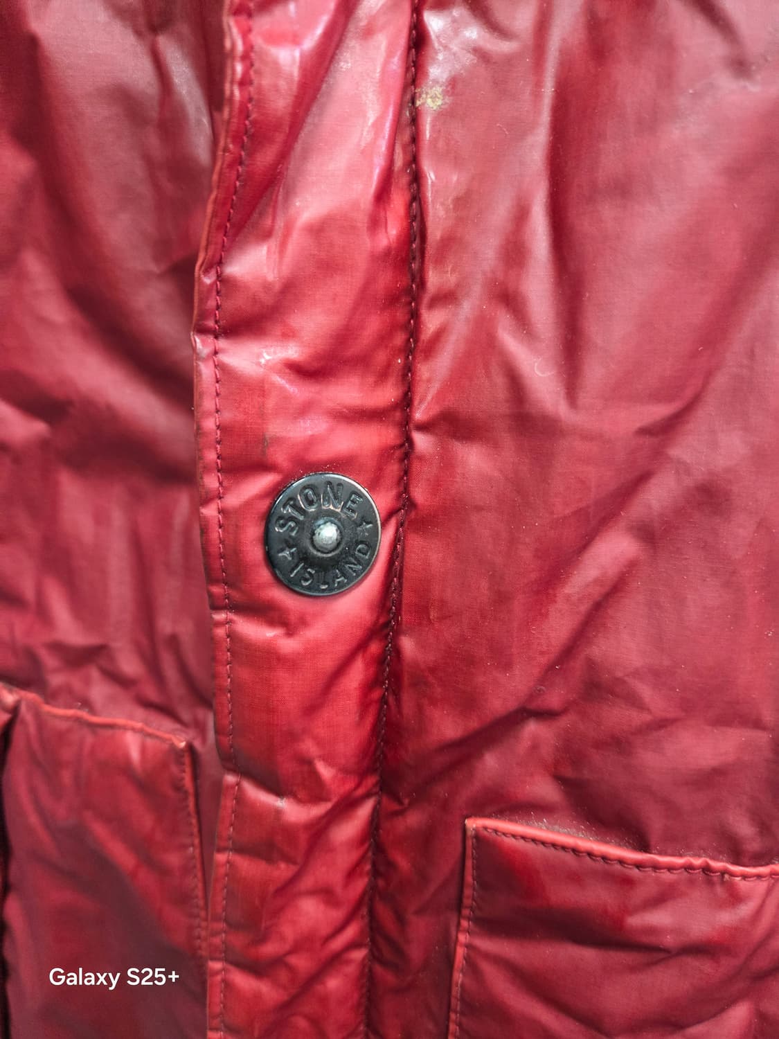 스톤   아일랜드   레드   패딩 상품이미지4