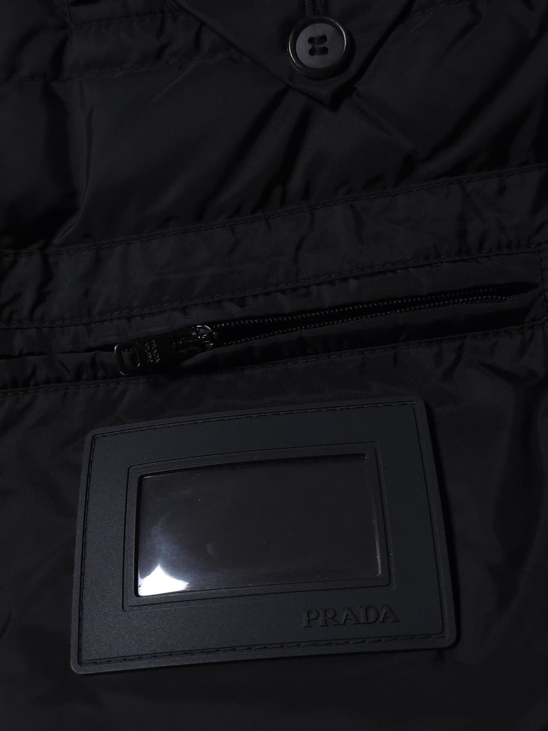 [54] 프라다 리나일론 패딩 자켓 블랙(SGN955) 상품이미지7