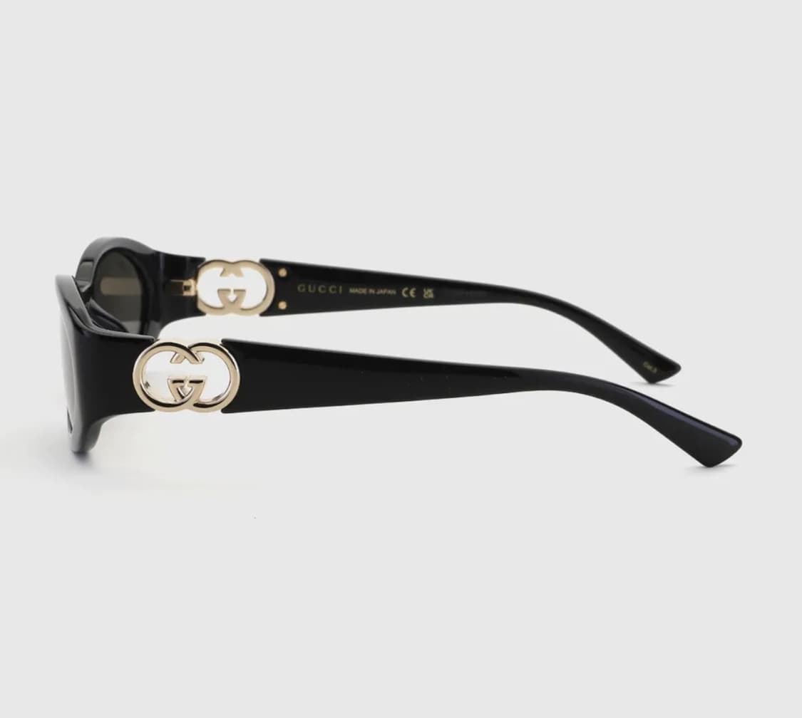 (OS) Gucci 구찌 오벌 선글라스 블랙 상품이미지9