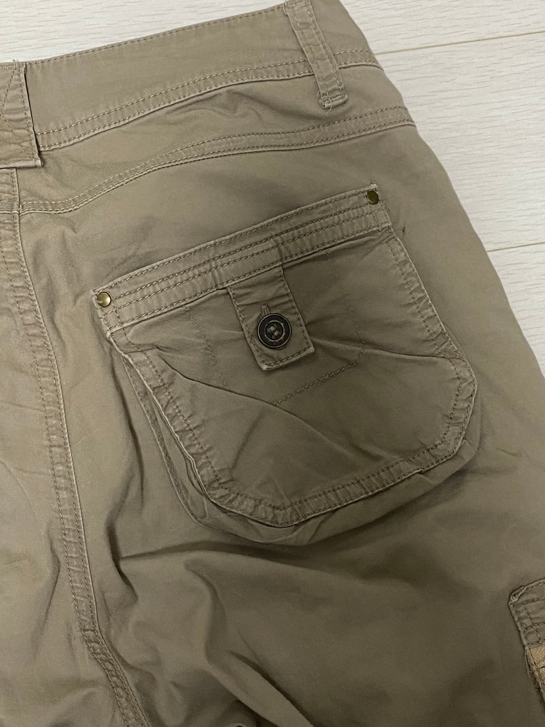 일본 빈티지 카고 카프리 팬츠 상품이미지1