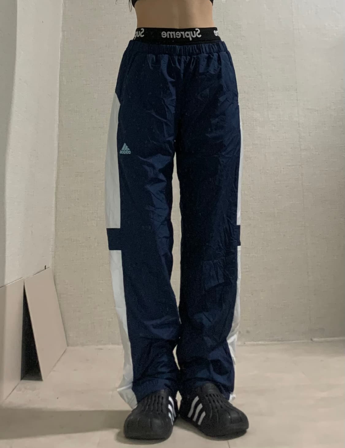 Adidas navy training pants 상품이미지9